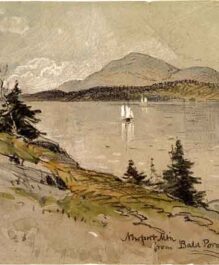 George Henry Smillie, Newport Mountain from Bald Porcupine,