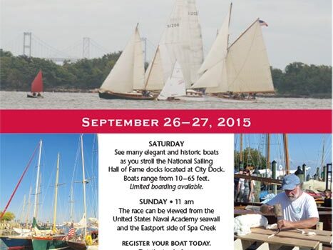 Click here to download the flyer for the 2015 Classic Wooden Sailboat Rendezvous & Race
